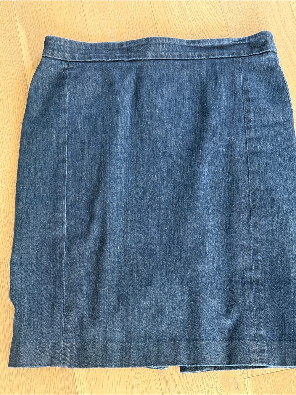 J. Crew Dark Denim Pencil Skirt
